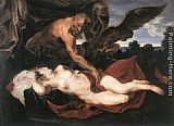 Sir Antony van Dyck Jupiter and Antiope painting